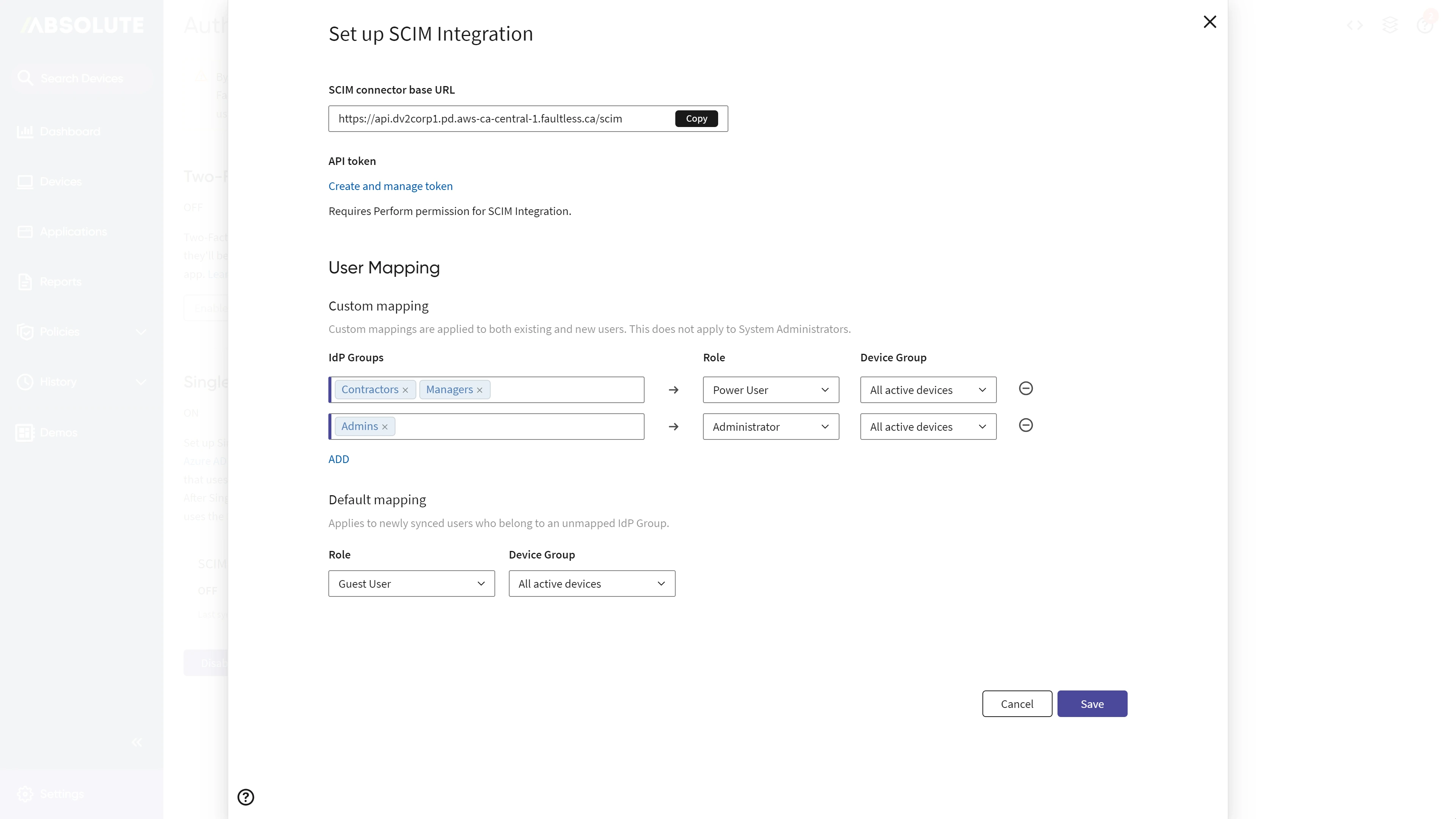 SCIM Integration